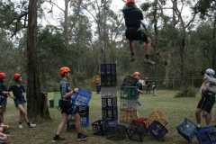 Crate stacking